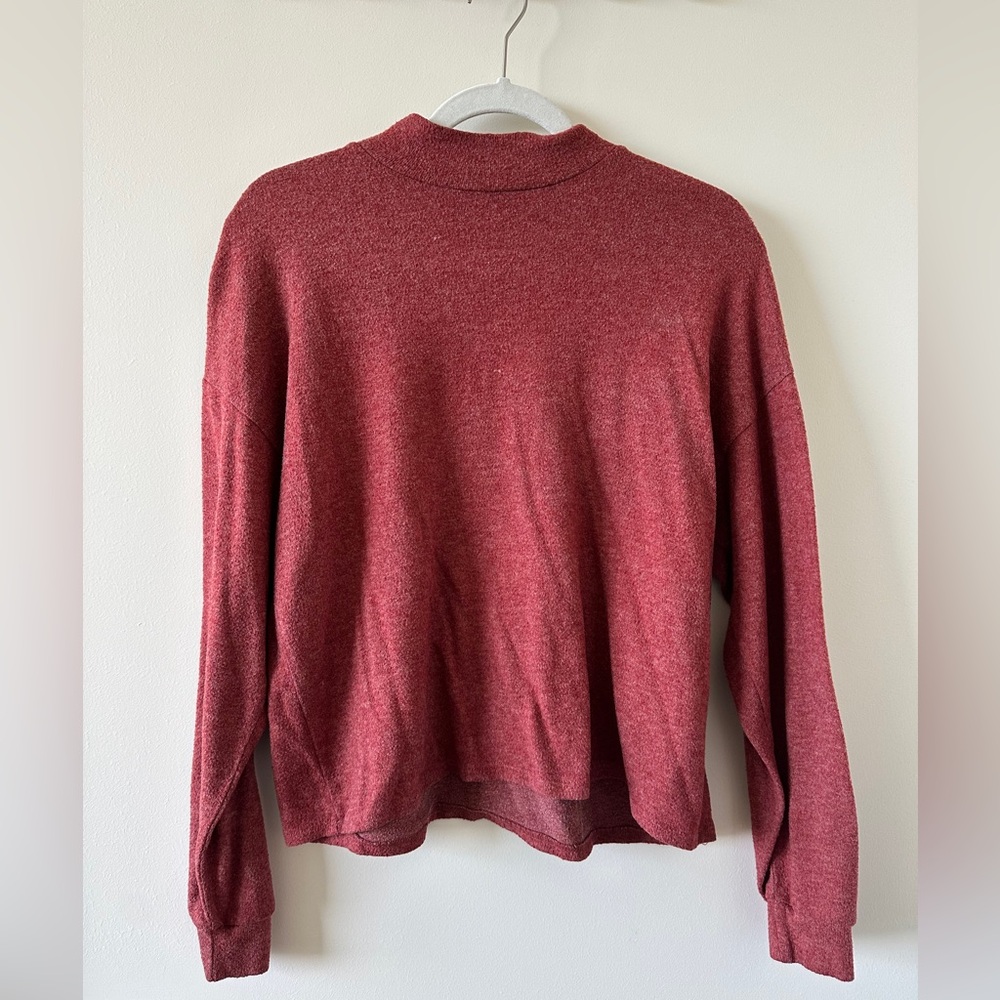 Forever 21 long sleeve mock neck sweater
